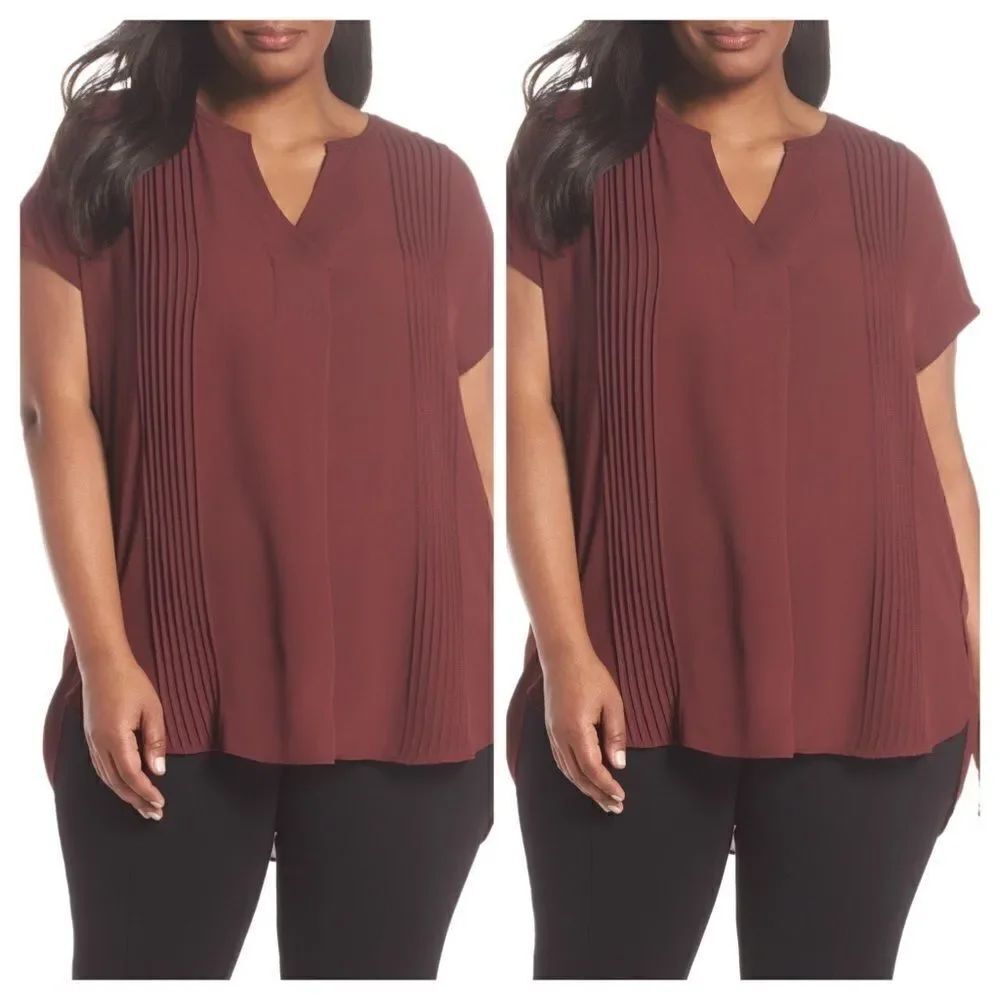 Sejour Pleat Tunic Size OX